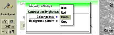 Changing the communicators infterface colour