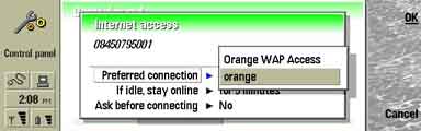 Default account properties